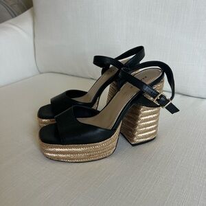 Kenneth Cole Dolly Ankle Strap Platform Heeled Sandal